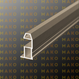 Профиль вертикальный MS161 Шампань браш (A59)